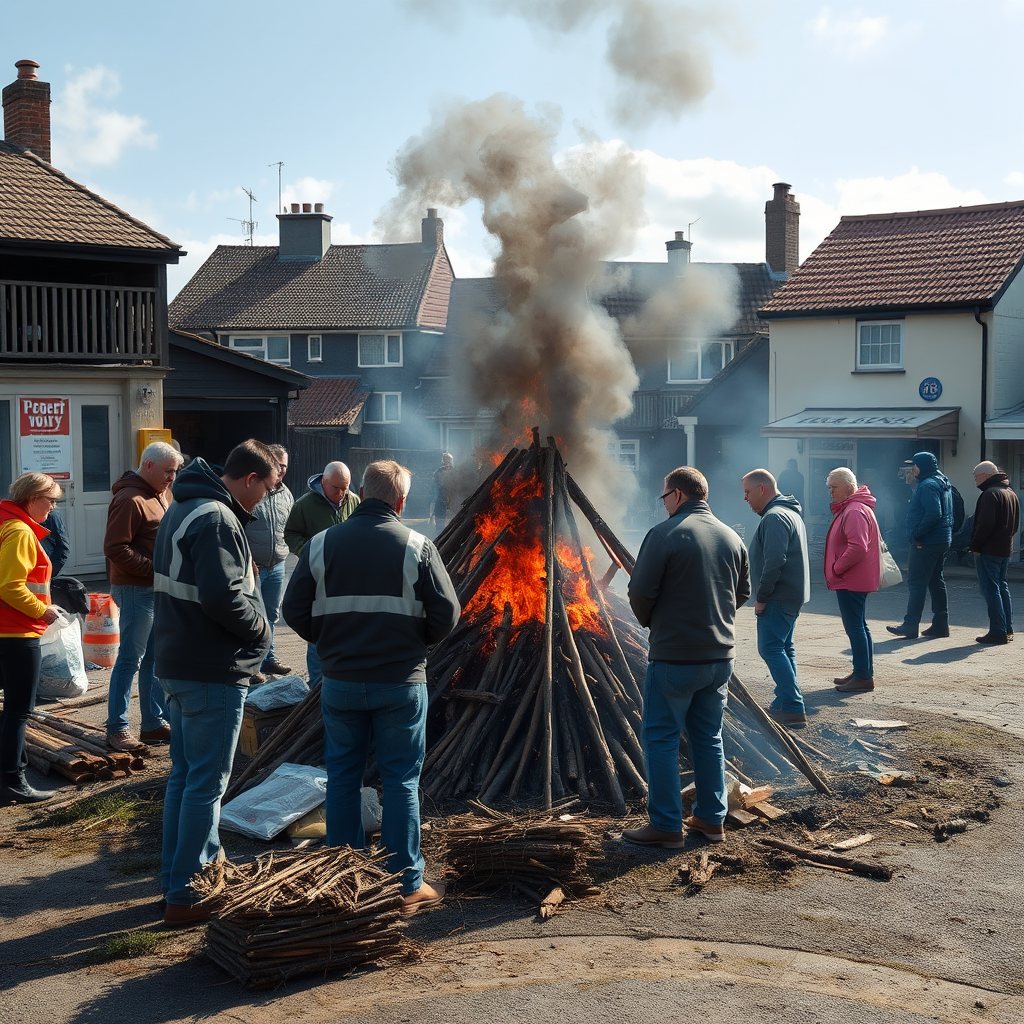 Fears for future of town bonfire event as numbers fall